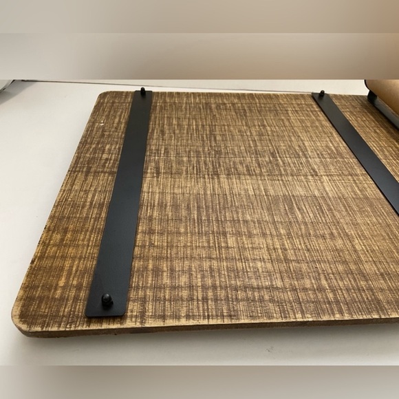 Wooden Memo Board Farmhouse Style - Paper Roll Dispenser - Picture 5 of 9